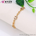 73826-Xuping Jewelry Fashion Woman Bracelet con oro de 18 quilates plateado